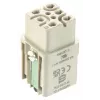 Harting Han Q female insert 5+PE Quick Lock 1,5 mm²