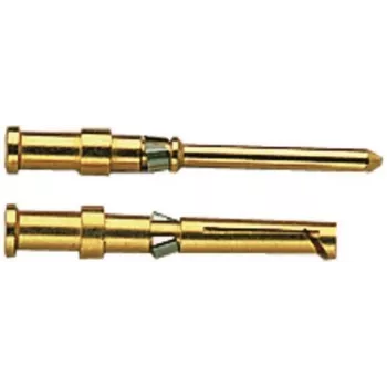 Harting Han D Male crimpcontact 0,5 mm², verguld (Au), HMC, 100 stuks 09152006123
