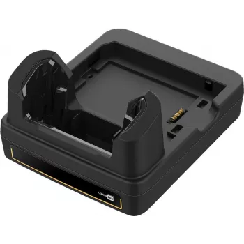 CipherLab RS36 single slot oplaadcradle met DC-naar-USB-kabel, zwart