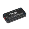 Akyga AK-CA-73 RGB-ventilatorcontroller met afstandsbediening, 12 aansluitingen (10 ventilatoren + 2 LED-strips), Molex-stroomvoorziening