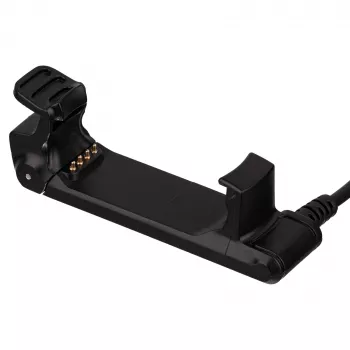Akyga AK-SW-19 USB-laadkabel met clip voor Garmin Forerunner 220, 1 m, zwart