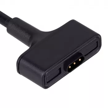 Akyga AK-SW-23 magnetische USB-laadkabel voor Fitbit Ionic, 1 m, zwart