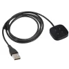 Akyga AK-SW-27 magnetische USB-laadkabel voor Fitbit Versa 3 / Sense, 1 m, zwart