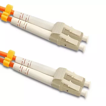 Qoltec glasvezel patchkabel LC/UPC naar LC/UPC multimode OM2 duplex 20m