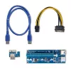 Qoltec Riser PCI-E ver. 009S USB 3.0 60cm GPU mining extender