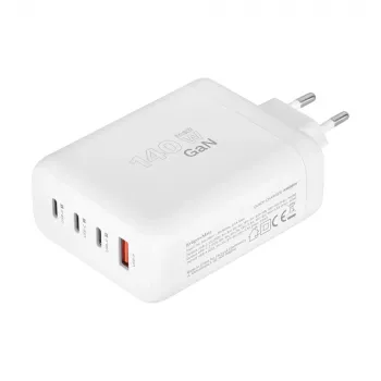 Kruger & Matz KM0859 140W GaN-oplader met QC en PD