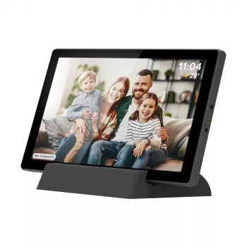 Kruger & Matz FRAMEO WiFi 10,1 inch digitale fotolijst met ingebouwde accu, zwart