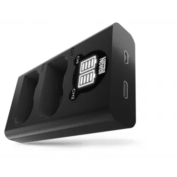 Newell dual-channel USB-C-oplader DL-USB-C voor Nikon EN-EL15-accu's
