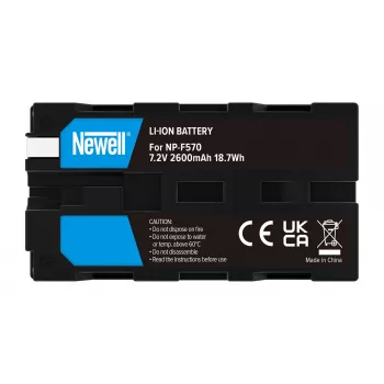 Newell vervangende accu NP-F570 voor Sony