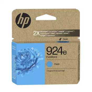 HP 924e EvoMore cyaan originele inktcartridge
