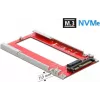 DeLOCK U.2 naar M.3 / NF1 converter - PCIe 4.0 NVMe-adapter, SFF-8639 naar SFF-8611/8612