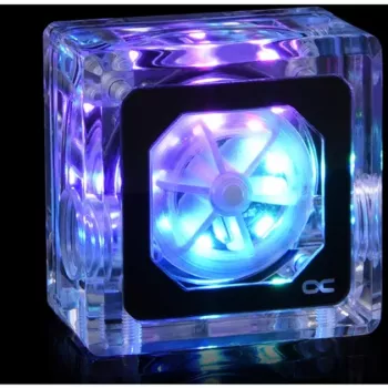 Alphacool Eisfluegel Aurora HighFlow doorstromingsindicator met tachometersignaal (transparant)