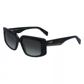 LIU JO dameszonnebril LJ791S-428 cat eye blauw verloop acetaat UV400 54mm