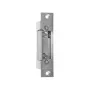 SCOT ES-S12AC/DC-B PROFI symmetrische elektrische deuropener met slot, 12V AC/DC, Fail-Secure, 3000N houdkracht, grijs/zilver