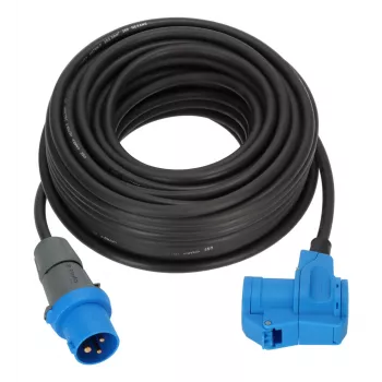 Brennenstuhl 1168650525 verlengkabel 25m H07RN-F 3G 2.5mm² blauw/zwart