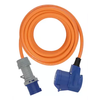 Brennenstuhl 1167650310 verlengkabel 10m CEE-stekker / haakse koppeling H07RN-F 3G 2,5 mm² blauw