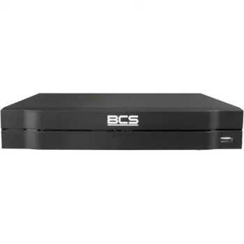 BCS 4-kanaals IP-recorder BCS-L-NVR0401-4KE-4P(2L) met PoE, 8MP, H.265+
