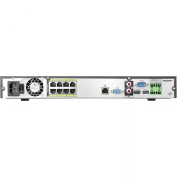 BCS LINE 8-kanaals 8K NVR met AI en 8 PoE-poorten BCS-L-NVR0802-A-8K-8P-Ai2
