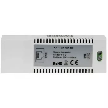 VIDOS 2IP K-IP-2 converter voor VIDOS DUO 2-draads deurintercom