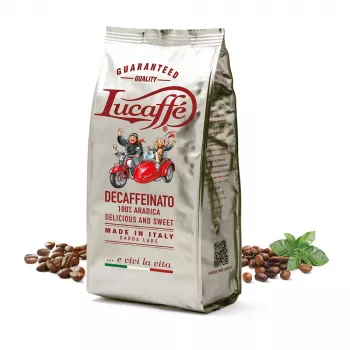 LUCAFFE' Decaffeinato 700g hele bonen koffie