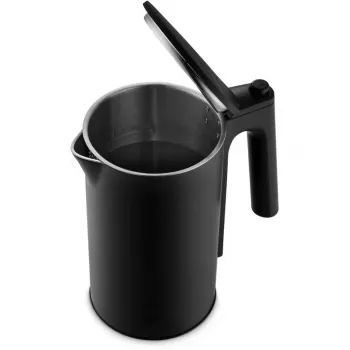 MEDION MD 12106 waterkoker 1,5L 2200W zwart roestvrijstaal warmhoudfunctie