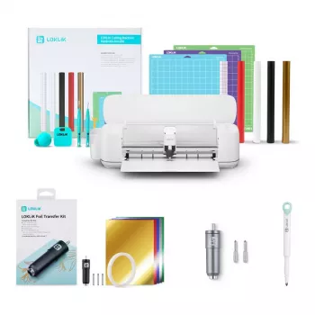LOKLiK iCraft™ elektronische hobby-snijmachine - pastelblauw