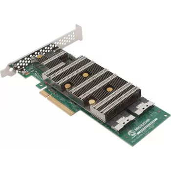 Microchip Adaptec SmartRAID 3258-16i/e 8GB SAS/NVMe 16-poorts PCIe x8 24 Gbps low profile RAID-controller