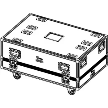 NEXO IDT-2CASE312 flightcase voor 2x IDS312 subwoofers