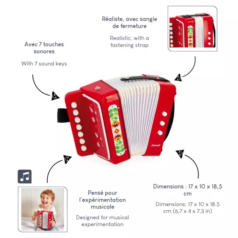 Janod Gioia accordeon