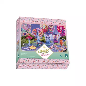 Janod multi-activiteit creatieve kit 11 decoraties Magic Fairies 5+