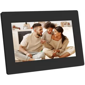 AGFAPHOTO APF700 Wi-Fi 7-inch Digitale Fotolijst met 32 GB geheugen, IPS-LCD-touchscreen, bewegingssensor, auto-rotatie, zwart