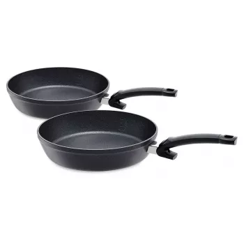 Fissler Adamant Comfort koekenpan-set 28 cm + 24 cm, antiaanbaklaag, geschikt voor inductie, 2-delig