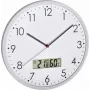 TFA 60.3048.02 kwartsklok, wit