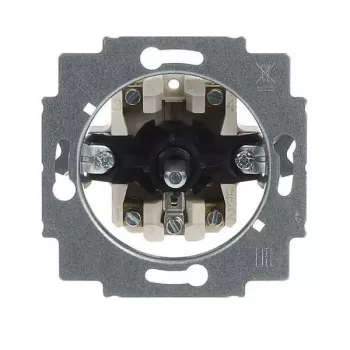 BUSCH-JAEGER 2713 U draaischakelaar 1-polig metaal 230 V 10 A 71 mm