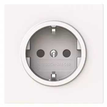 Busch-Jaeger SCHUKO stopcontact 20 EUCB-44G Safety+ alpinowit future® linear