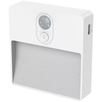 ANSMANN NL5R LED nachtlampje met schemersensor, wit, 7,0 cm, 1 stuk (1600-0481)