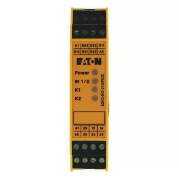 Eaton veiligheidsrelais ESR5-NO-31-24VDC 24 V DC 3 NO + 1 NC schroefklemmen DIN-rail