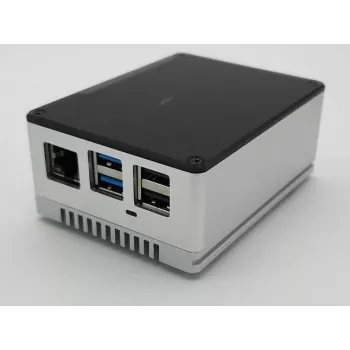 ALLNET Rock Pi aluminium behuizing ecoPI PRO LP zilver (RockPi_GH_PROLP_SV)