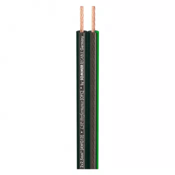 Sommer Cable SC-Orbit 225 MKII HighEnd luidsprekerkabel, 2 x 2,50 mm², PVC 10,2 x 4,8 mm, transparant (425-0151)