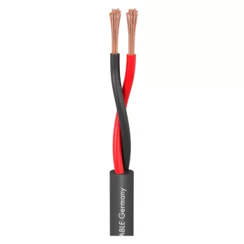 Sommer Cable Meridian Mobile SP215 luidsprekerkabel 2 x 1,5 mm² PVC zwart (per meter)