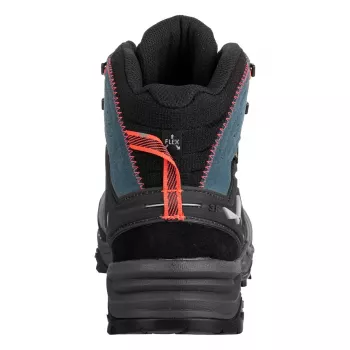 SALEWA schoenen Alp Trainer 2 Mid GTX dames - Java Blue / Fluo Coral - UK 5.5 (EU 38.5)