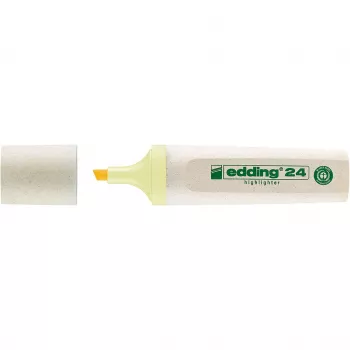 EDDING EcoLine 24 tekstmarker pastelgeel