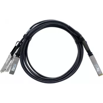 BlueLAN R8M56A-BL 400G QSFP-DD naar 4x QSFP56 DAC Breakout-kabel 2m HPE-compatible