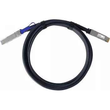 BlueLAN BL292901X1M26 QSFP-DD Direct Attach-kabel, 400GBASE-CR4, Passieve Twinax, 1m, 26 AWG, Compatible met HPE M-Series R8M45A