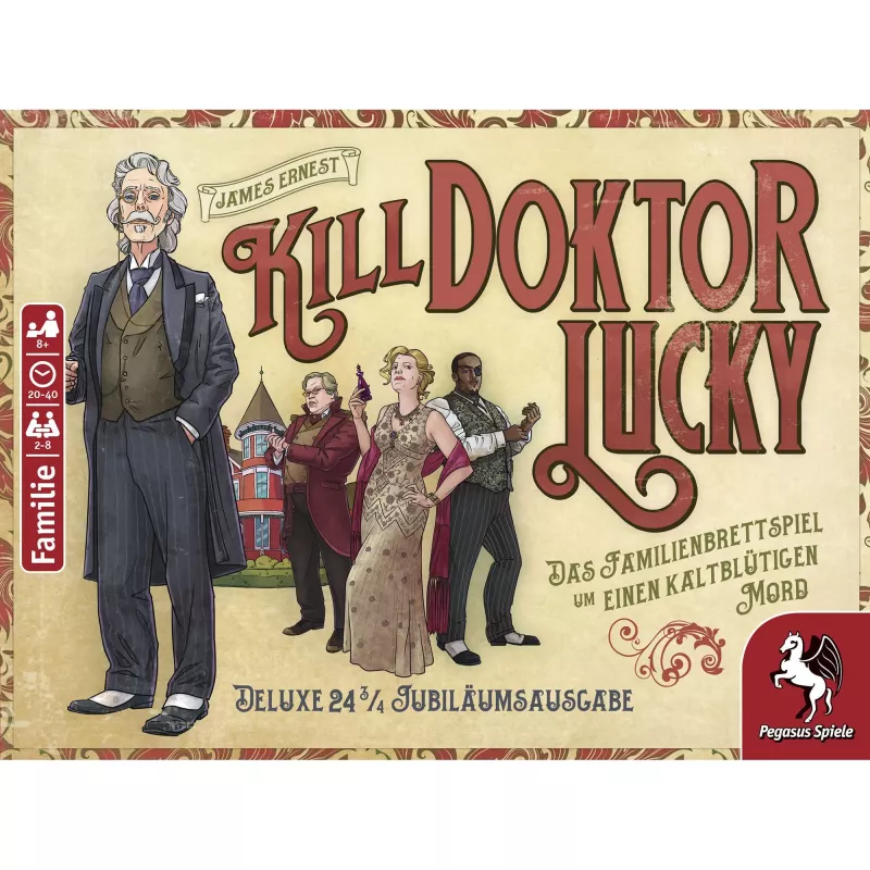 PEGASUS Kill Doktor Lucky bordspel