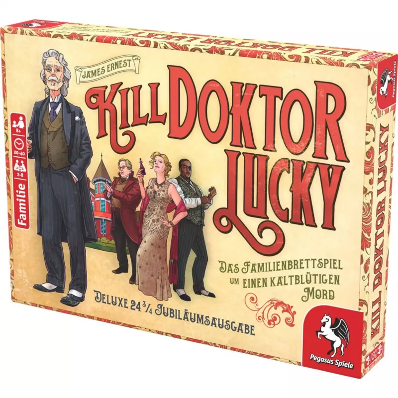 PEGASUS Kill Doktor Lucky bordspel