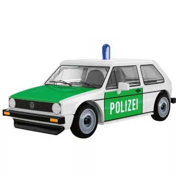 COBI 24642 Volkswagen Golf (1974) Polizei bouwset, 1:35, wit