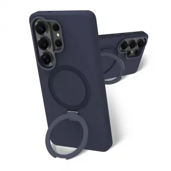 dbramante1928 Roskilde ICON backcover met magnetische kickstand voor Samsung Galaxy S26 Ultra - Deep Water