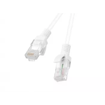 LANBERG Cat.5e UTP patchkabel 2m wit Fluke Passed