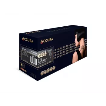 ACCURA compatibele tonerpatroon Brother TN-326BK zwart